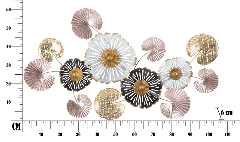 Mauro Ferretti Panou Pinky Iron -B- cm 106X6X60,5