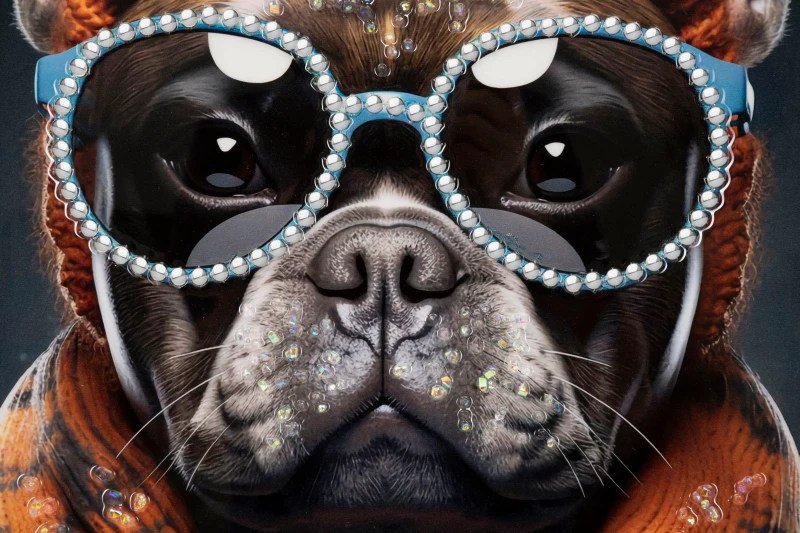 Mauro Ferretti Pictura De Perete Lăcuit Cu Rama-A- cm 42,5X2,8X82,5