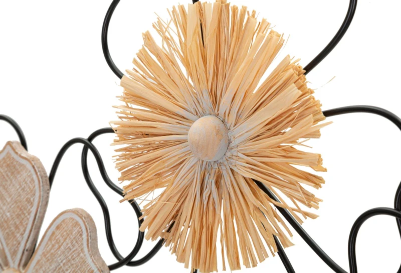 Mauro Ferretti Panou De Perete Fier/Lemn Itis cm 75X3,5X42