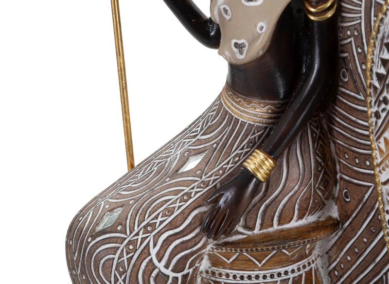 Mauro Ferretti Familia Tribala Masai cm 16,5X11,5X38