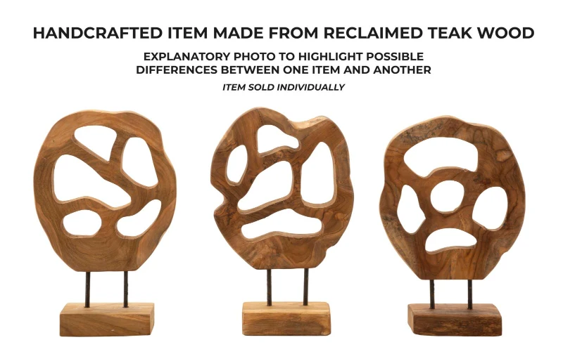 Mauro Ferretti Sculptura Lubang Tec cm 25X10X38