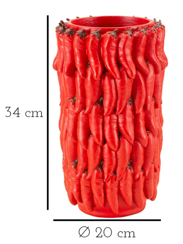 Mauro Ferretti Vaza Chili cm Ø 20X34