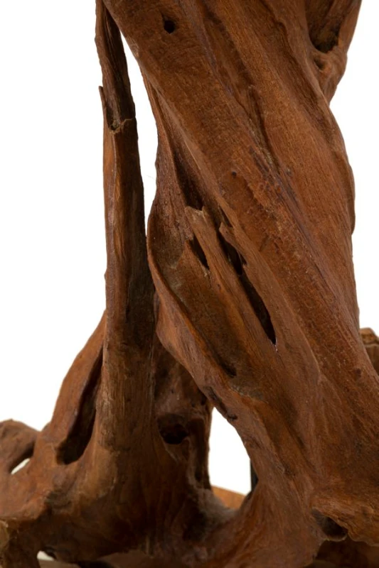 Mauro Ferretti Lampă De Masa Din Tec Reciclat cm Ø 35X80