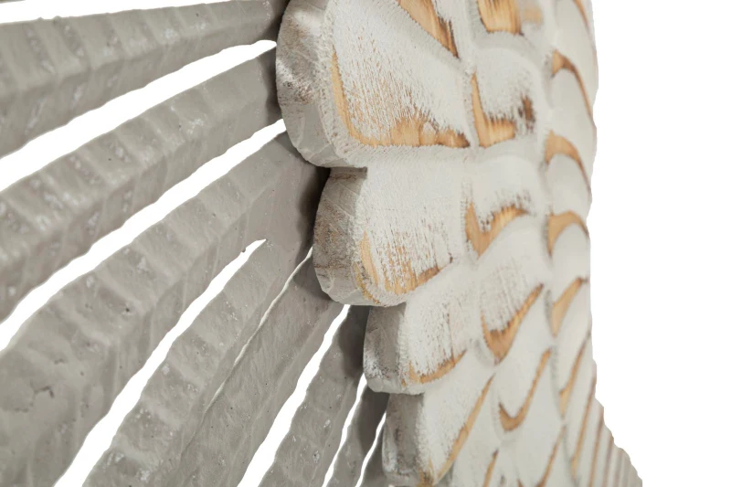 Mauro Ferretti Panou Aripi Natural Set 2 Bucati cm 43,8X2,5X104