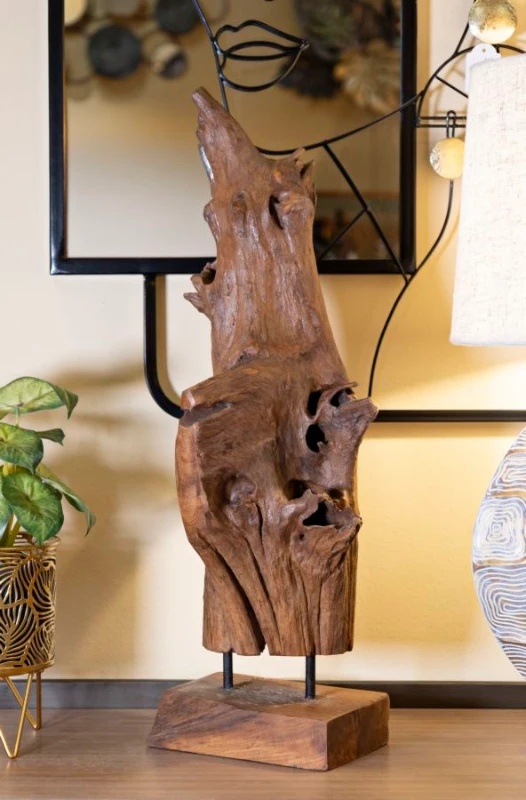 Mauro Ferretti  Sculptura Akar Din Tec Reciclat cm 23X27X64