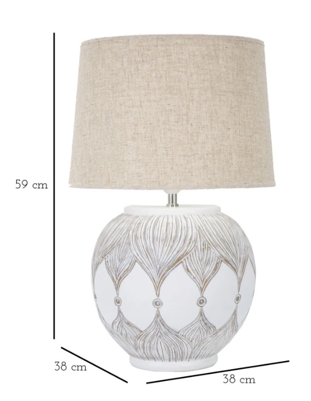 Mauro Ferretti  Lampă De Masa Atena  cm Ø 38X59