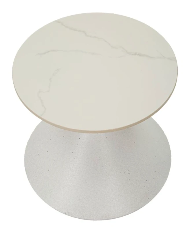 Mauro Ferretti Masa De Cafea Alba cm Ø 42X40