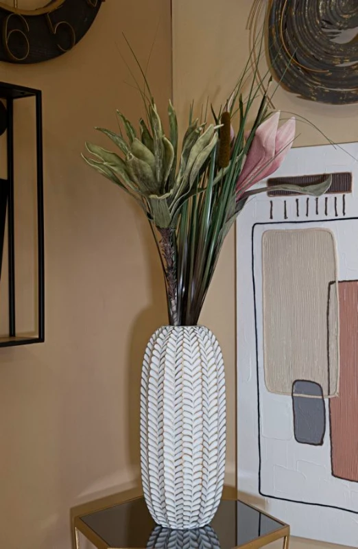 Mauro Ferretti Vaza Rasina Frunza cm Ø 18,5X46