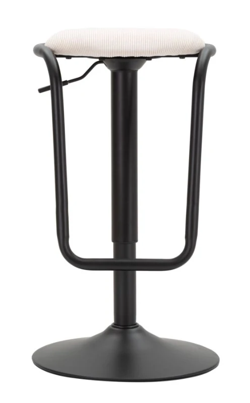 Mauro Ferretti Taburet De Bar Destiny Alb cm Ø 41X61-83