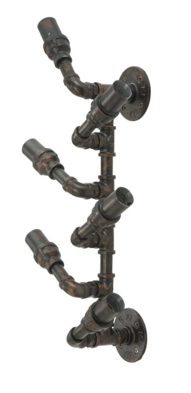 Mauro Ferretti Suport Pentru Sticle De Perete Manhattan 6 Locuri cm 27X15X55