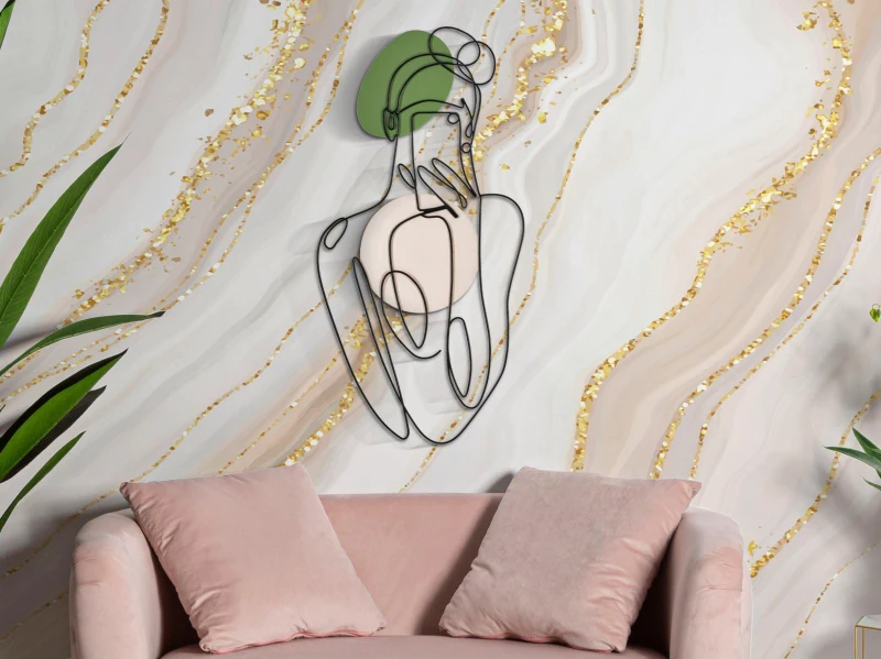 Mauro Ferretti  Panou De Perete Culoare Doamna cm 40X1,3X80