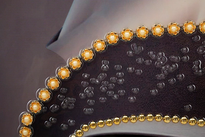 Mauro Ferretti Pictura Pe Pânza Lacuita Pălăria Wien -B- Cu Cadru cm 62X4X92