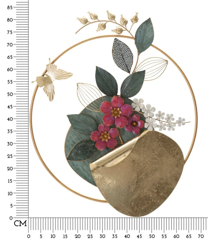 Mauro Ferretti Panou Fier Gard cm 67X8X74