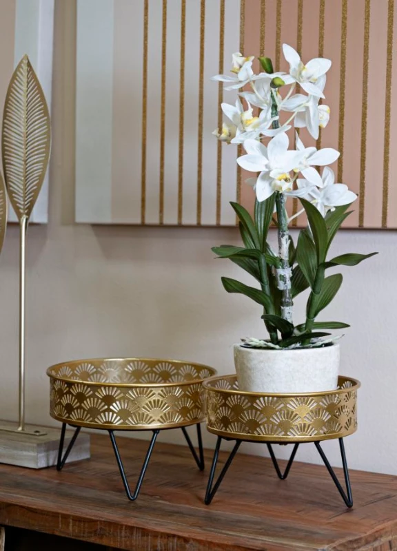 Mauro Ferretti Suport Vaza Zanny Set 2 Buc cm Ø 20,5X13-18X13