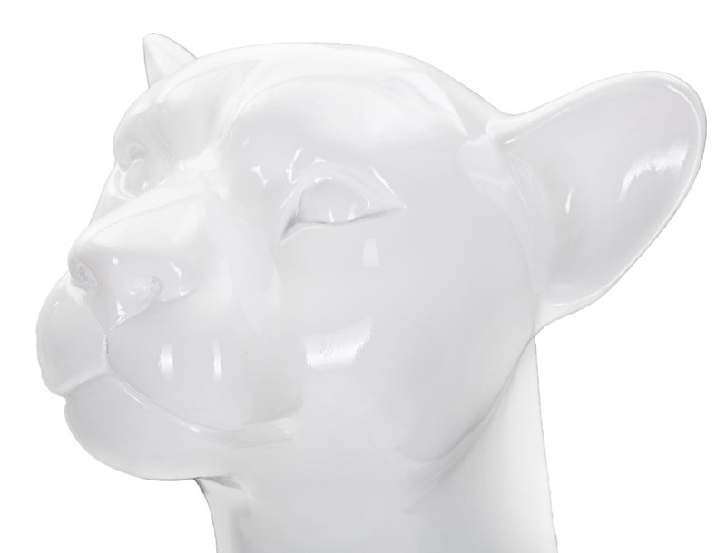 Mauro Ferretti Sculptura Forma De Leopard cm 27X38X74