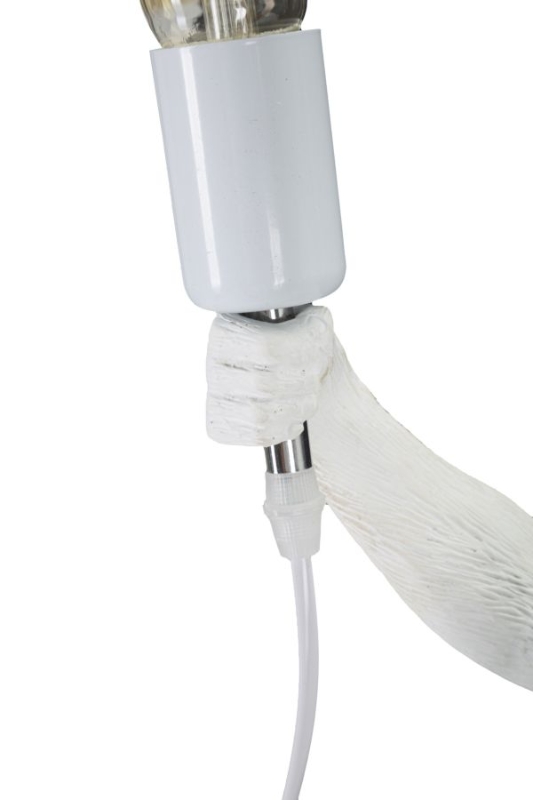 Mauro Ferretti Lampa De Masa Maimuta Alba cm Ø 26X34X55