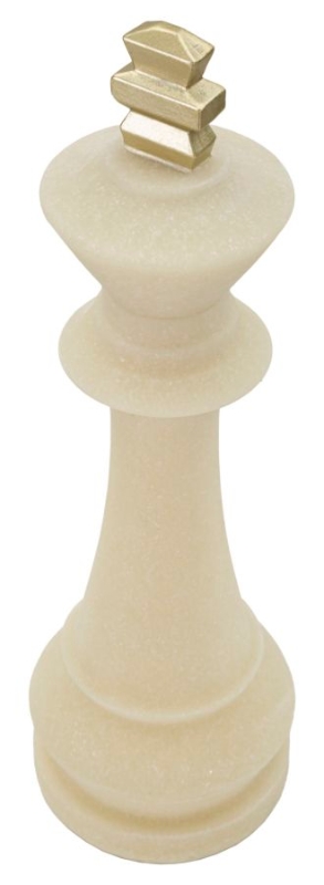 Mauro Ferretti Figurina Rege Quarzy cm Ø 13X41