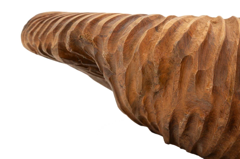 Mauro Ferretti Tavă Garit Tec, Dimensiuni: 37X40X16 cm.