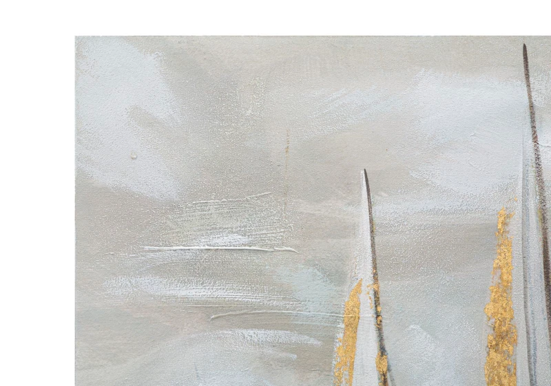 Mauro Ferretti Pictura Pe Pânză Barcă Aurie cm 100X2,8X80