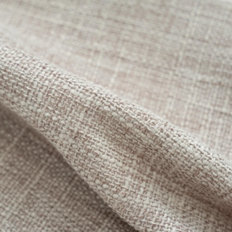 Upholstered Double Bed with Wireless Charging, Hydraulic Storage and Linen Fabric, 206L x 155W x 100.5H cm, Natural