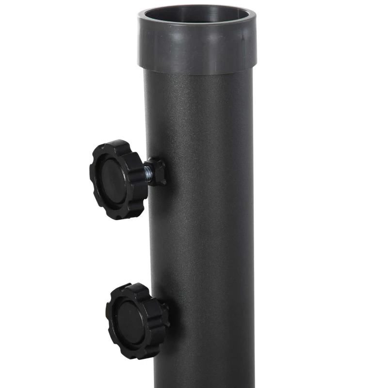 Outsunny Suport Umbrele de Plaja 4 Caramizi de Umplut cu Apa si Nisip