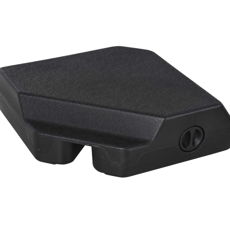 Outsunny Suport Umbrele de Plaja 4 Caramizi de Umplut cu Apa si Nisip