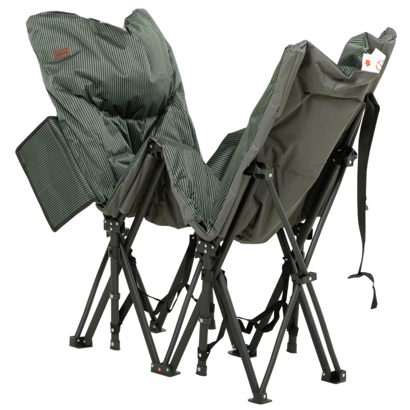 Outsunny Sonnenliege, klappbar, neigbare Rückenlehne, mit Becherhalter, bis 120 kg, 68 x 186 x 48 cm, Grau