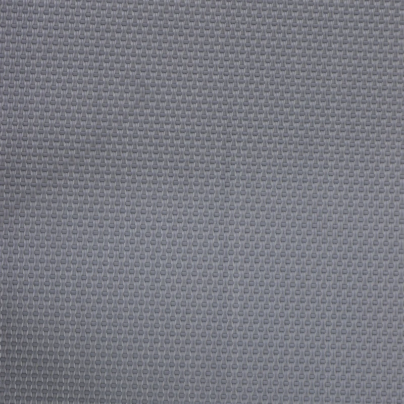 Outsunny ligstoel, opvouwbare strandstoel, tuinstoel 4 standen, mesh, grijs, 160 x 66 x 80 cm