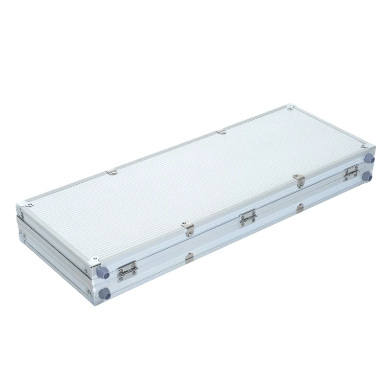 HOMCOM Mala de Poker Profissional com 500 Fichas Jogo de Poker com Mala de Alumínio 5 Dados 2 Baralhos de Cartas e 1 Ficha de Dealer 55,5x22x6,5cm Multicor