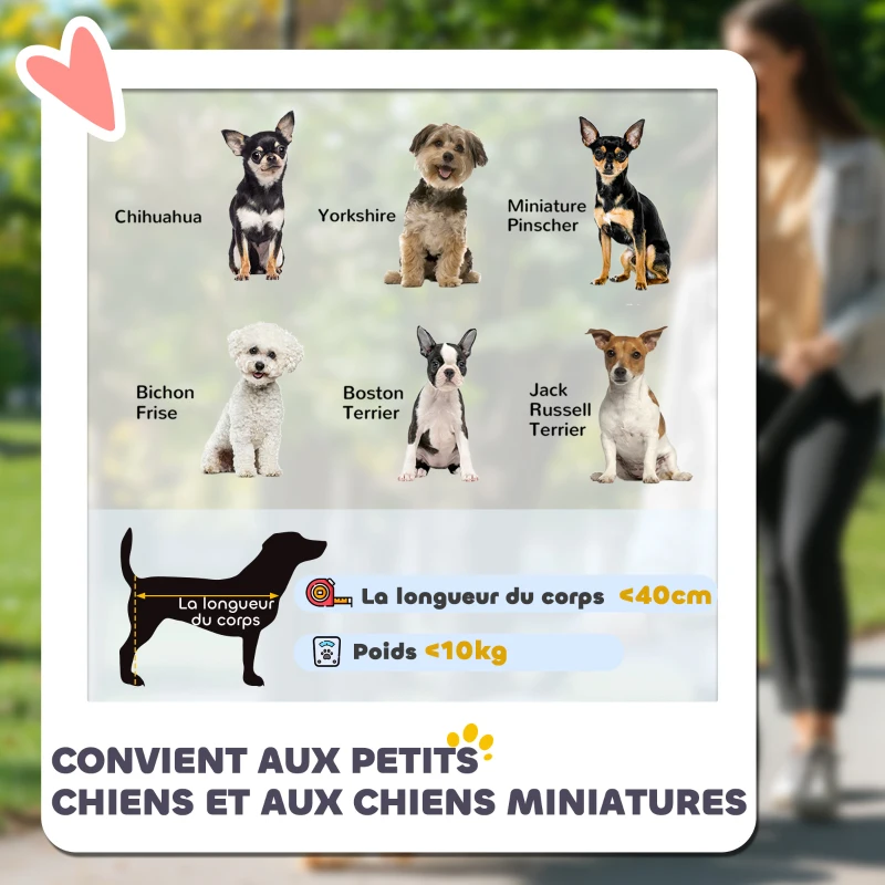 PawHut Poussette pliable animaux chien chat nacelle amovible bandoulières 4 roues 81 x 58 x 97,5 cm kaki