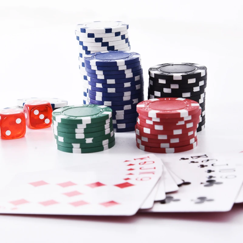 HOMCOM Mala de Poker Profissional com 300 Fichas Jogo de Poker com Mala de Alumínio 5 Dados 2 Baralhos de Cartas e 1 Ficha de Dealer 38x20,5x6,5cm Multicor