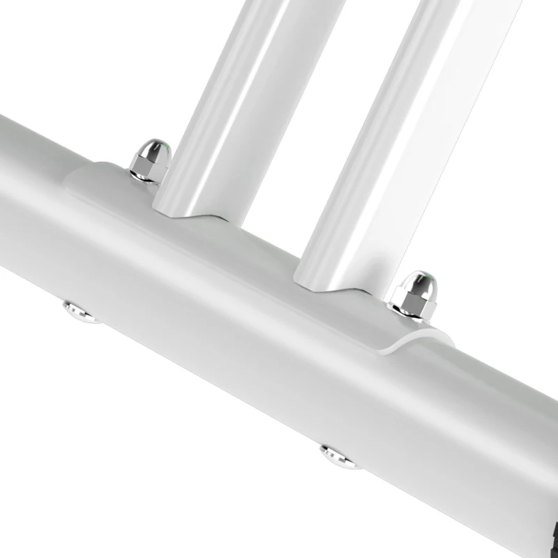 HOMCOM Folding Exercise Bike, Fitness Bicycle Indoor Trainer, 8-Level Magnetic Resistance Adjustable, with LCD Monitor, Pulse Sensor, Green