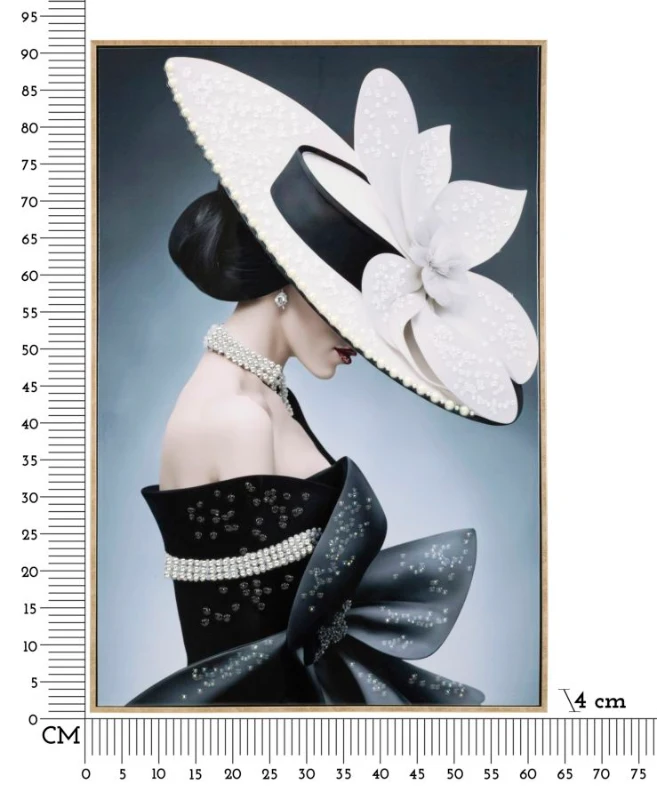 Mauro Ferretti Pictura pe Panză cu Cadru -H- cm 62x4x91