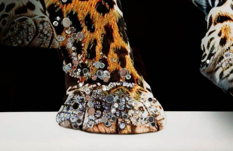 Mauro Ferretti Pictura pe Pânză Jaguar cu Cadru -A- cm 82x4x81