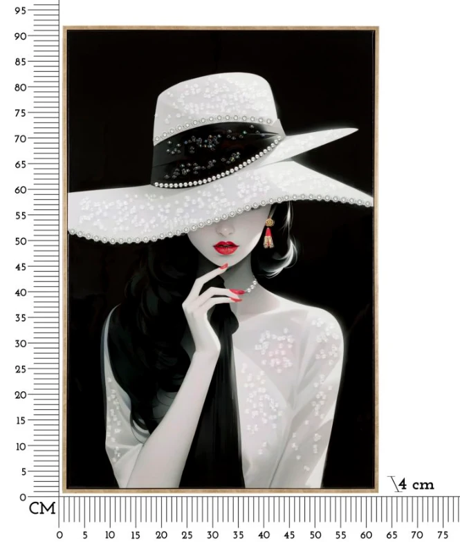 Mauro Ferretti Pictura pe Panză cu Ramă H- cm 62x4x91