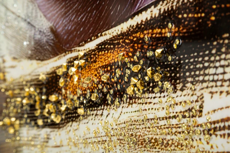 Mauro Ferretti Pânză Lacuită Nairobi cu Cadru -A- cm 52x4x101