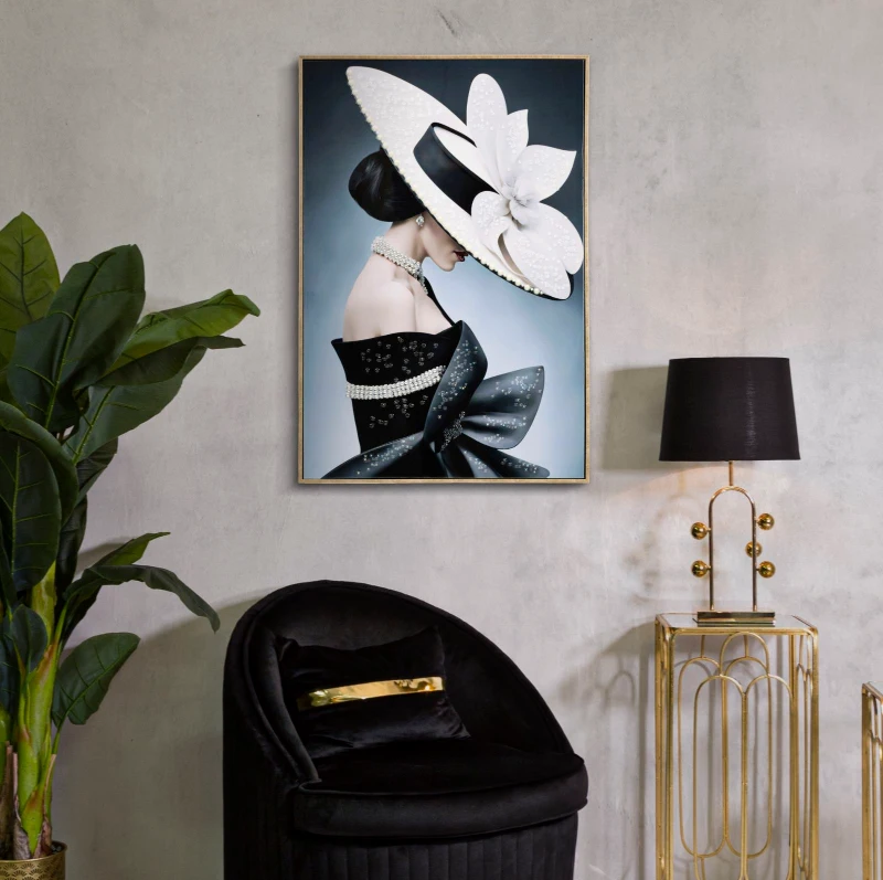 Mauro Ferretti Pictura pe Panză cu Cadru -H- cm 62x4x91