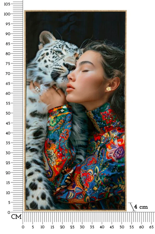 Mauro Ferretti Pânză Lacuită cu Cadru -A- cm 52x4x101