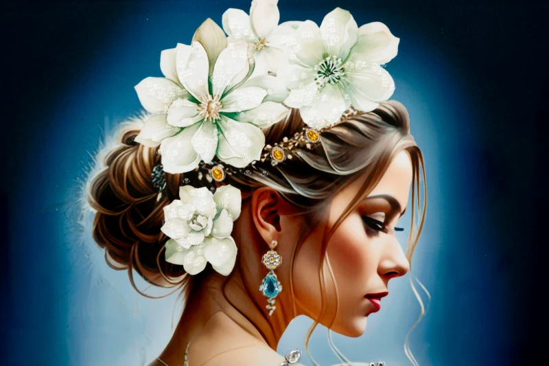 Mauro Ferretti Isabel Pânză Lacuită cu Cadru -H- cm 72x4x101