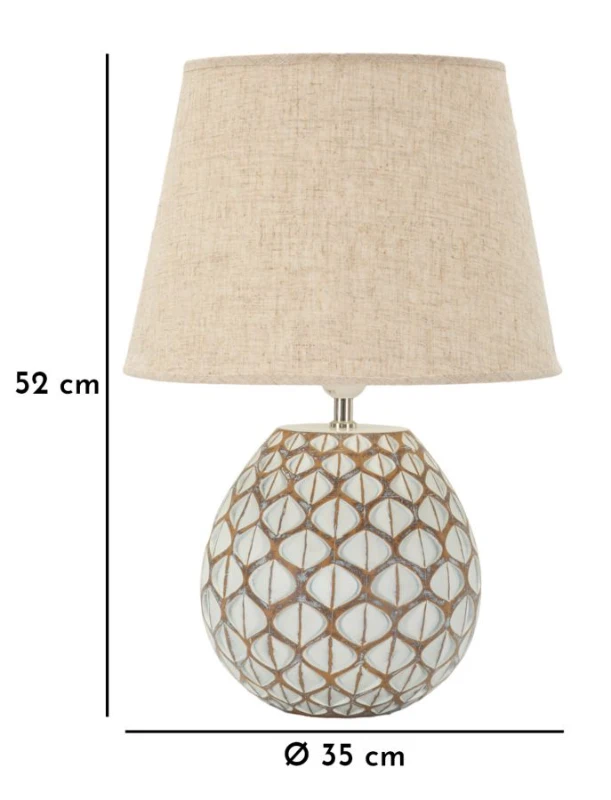 Mauro Ferretti Lampă de Masă din Rășină cm Ø35x51