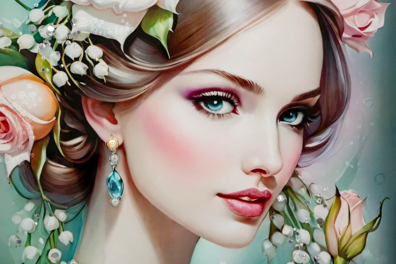 Mauro Ferretti Pânză Lacuită cu Cadru -A- cm 72x4x102 Fantasy