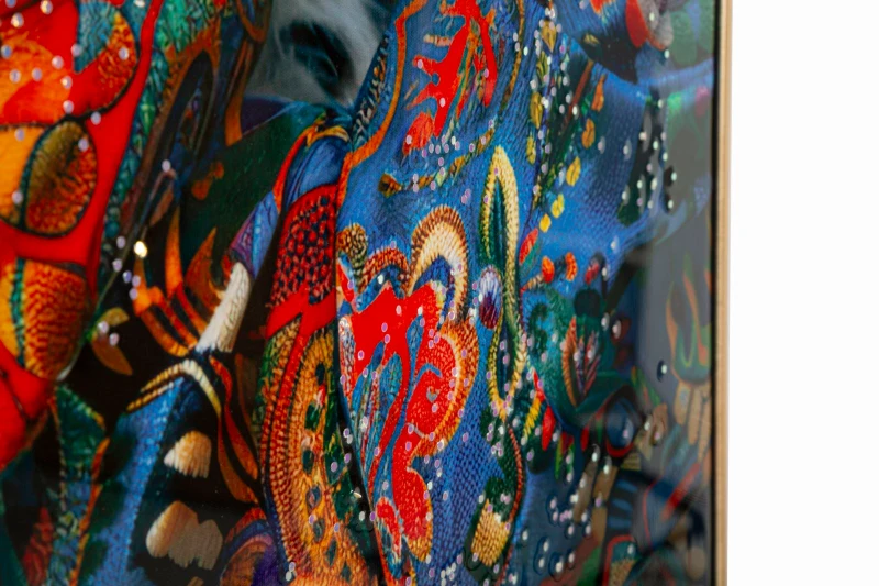 Mauro Ferretti Pânză Lacuită cu Cadru -A- cm 52x4x101