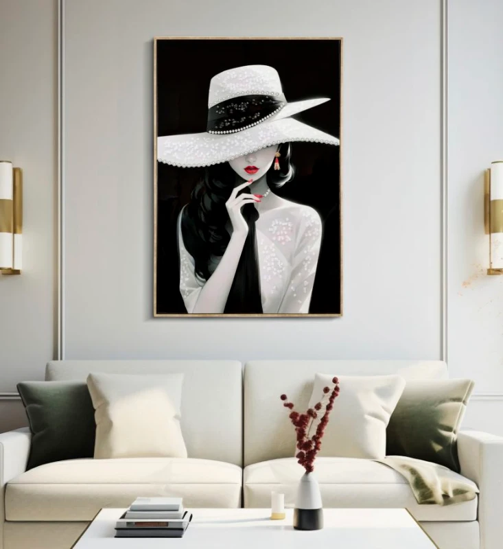 Mauro Ferretti Pictura pe Panză cu Ramă H- cm 62x4x91