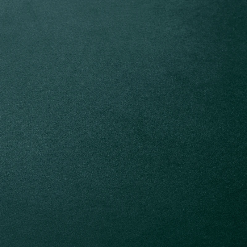 HOMCOM Set di 2 Sedie Sala da Pranzo, Sedie Cucina Moderne con Schienale a Conchiglia e Gambe in Metallo, Sedia in Velluto con Imbottita per Cucina, Camera da Letto, Ufficio e Soggiorno, Verde