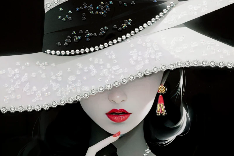 Mauro Ferretti Pictura pe Panză cu Ramă H- cm 62x4x91