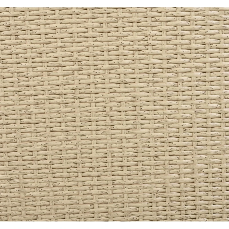 Balancelle de jardin, balancelle Hollywood avec coussins de siège et de dossier amovibles et lavables, 2 places, 113x54x53 cm, Beige