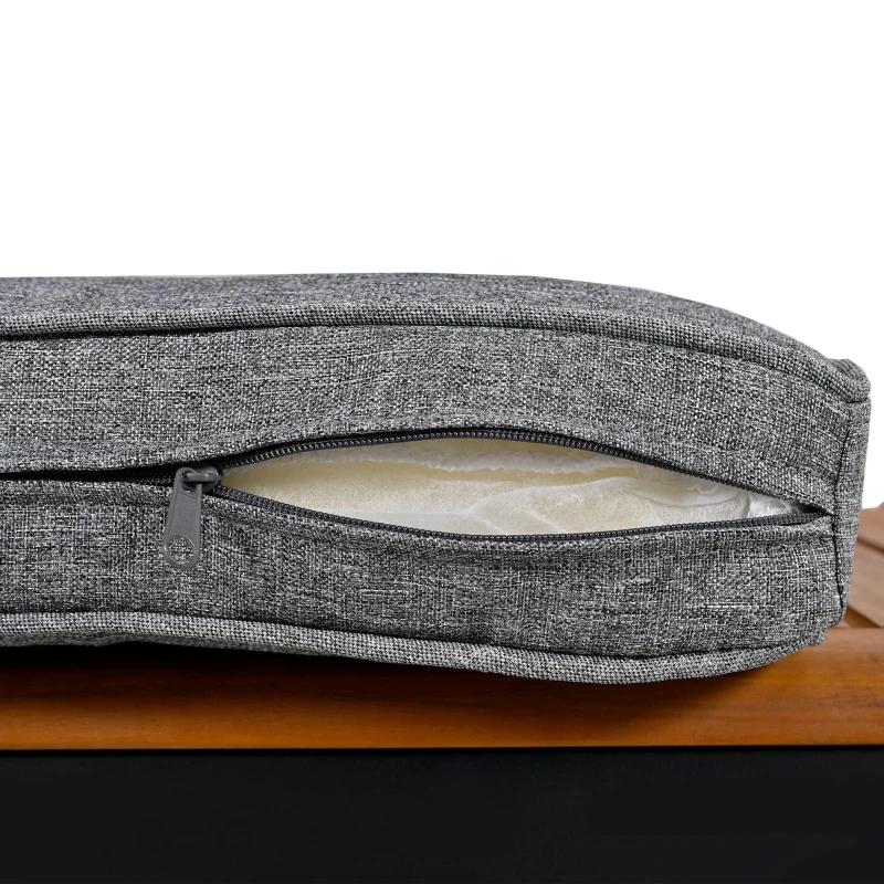 Ensemble de salon de jardin pour 5-6 personnes, ensemble de canapé d'extérieur moderne, incluant table basse, Gris