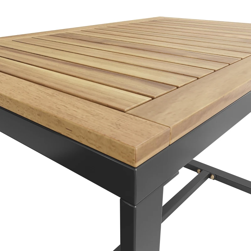 Conjunto de Jardín para 7-8 Personas Diseño Modular con Cuerdas Beige