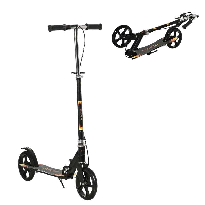 HOMCOM Tottinette électrique pliable 150W pour enfant de 7 à 14 ans hauteur guidon 14 Km/h max