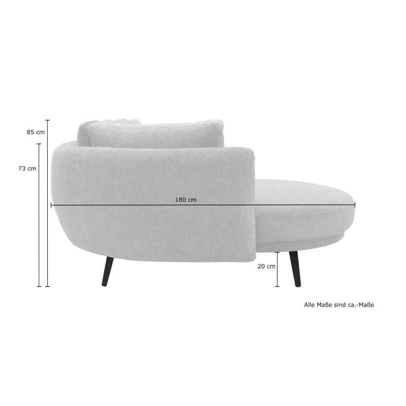 Ecksofa 200 020, Sofa in L-Form, Federkernpolsterung, 292 x 180 x 85 cm (BxTxH), beige